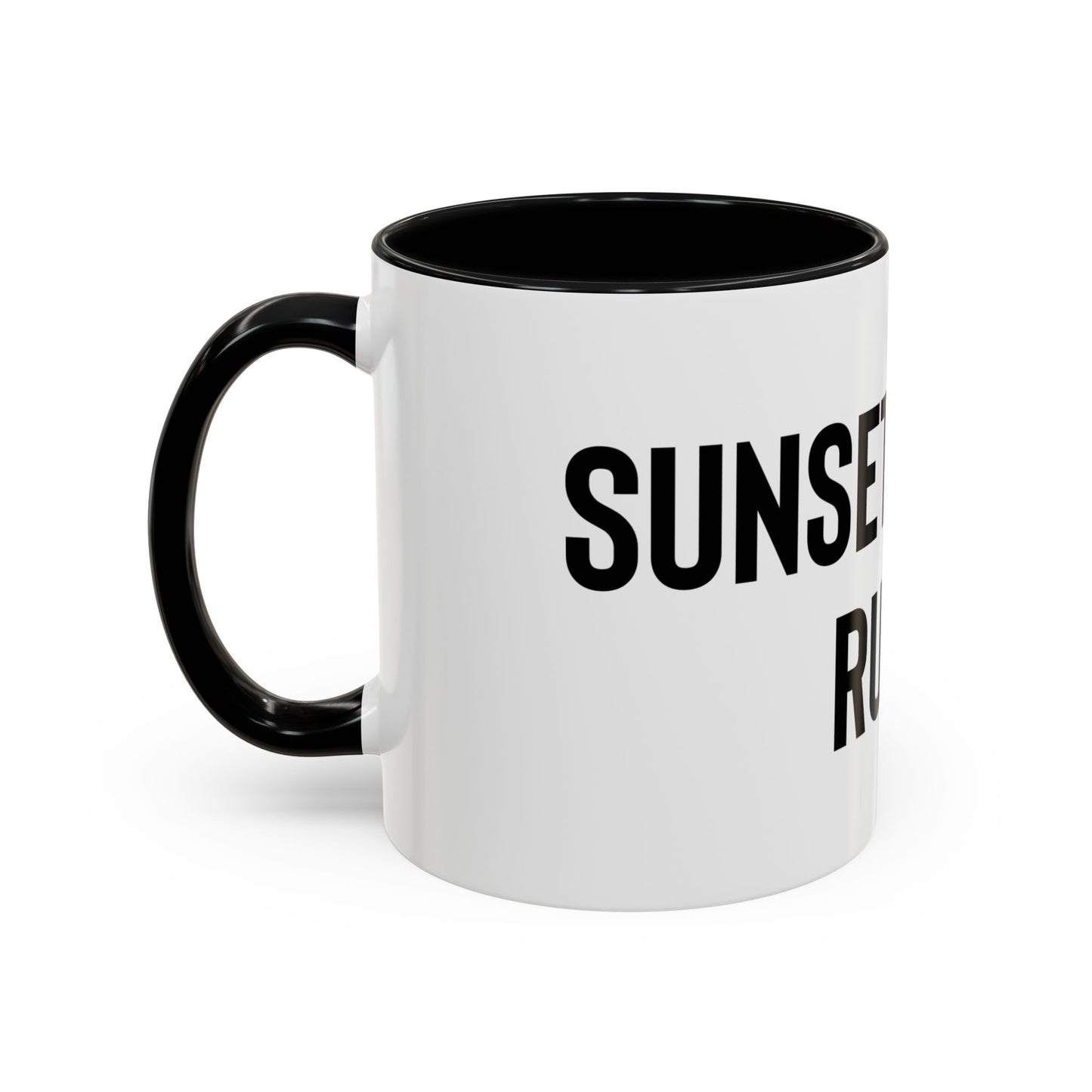“Sunsets don’t rush” Coffee Mug