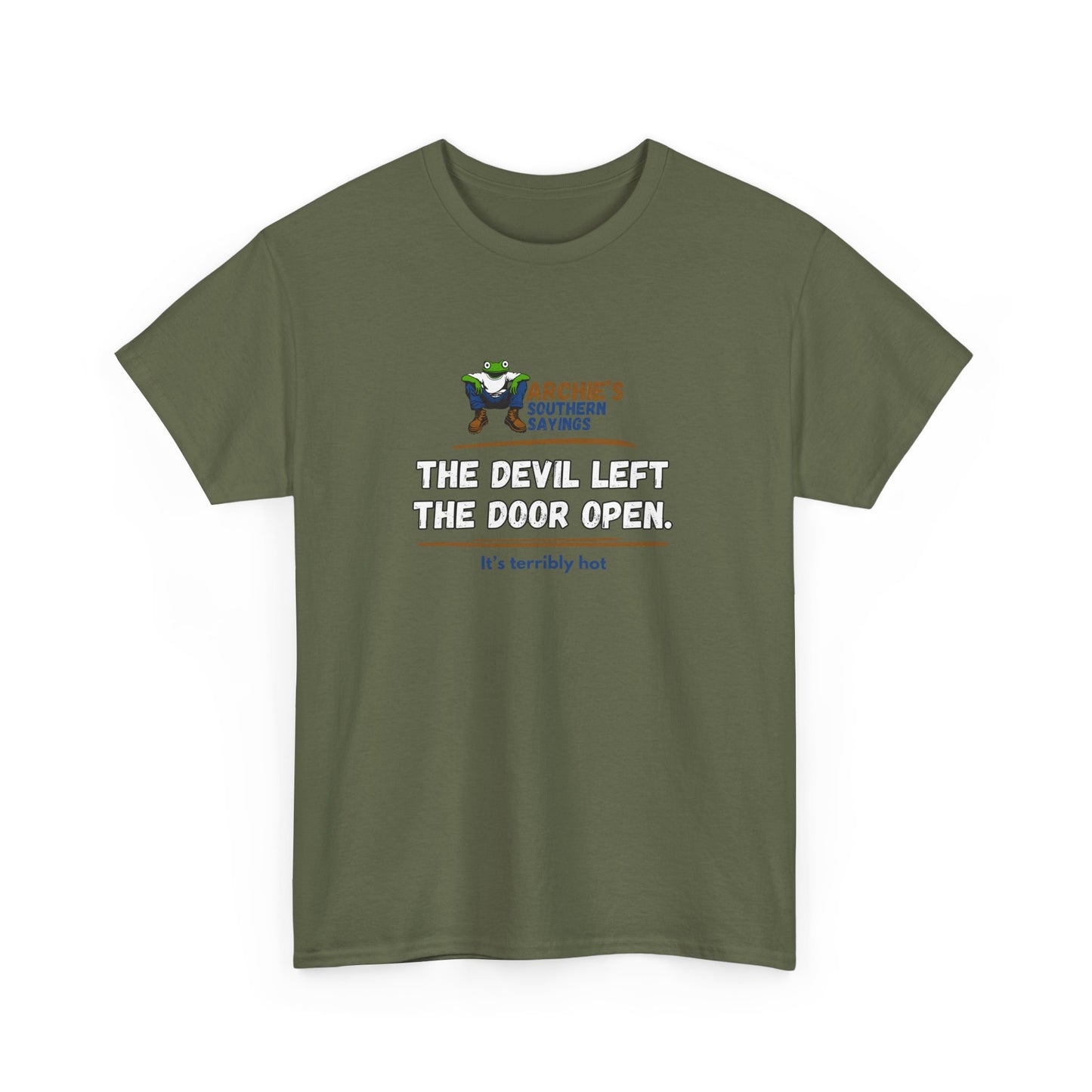 “The devil left the door open" Archie Unisex Graphic T-Shirt