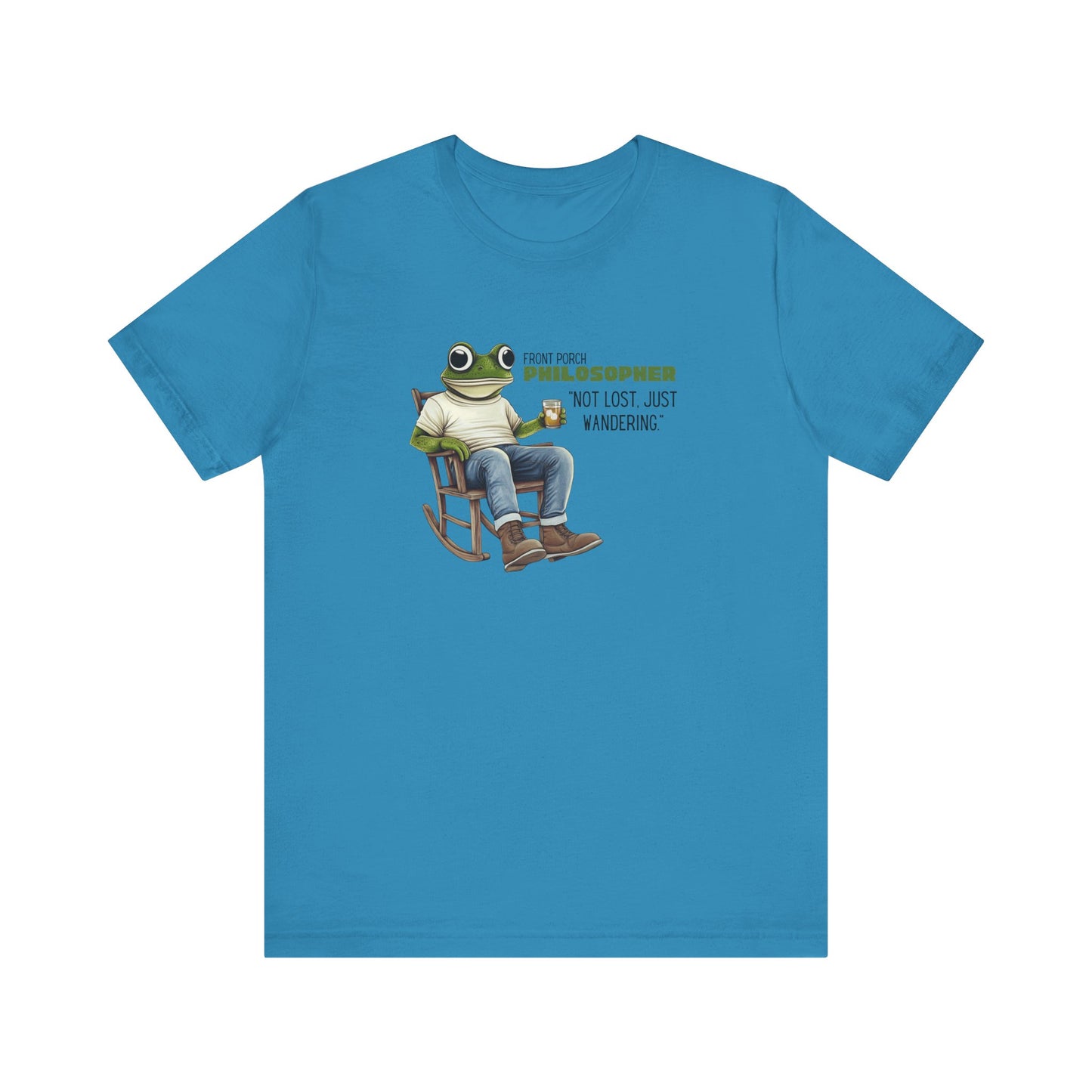 “Not lost, just wandering” Unisex Graphic T-Shirt