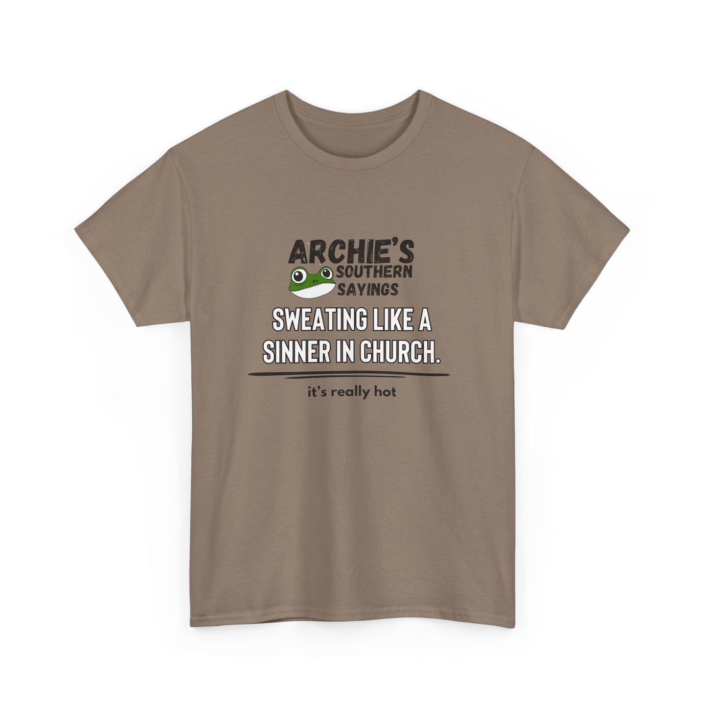 “Sweating like a sinner in church." Archie Unisex Graphic T-Shirt