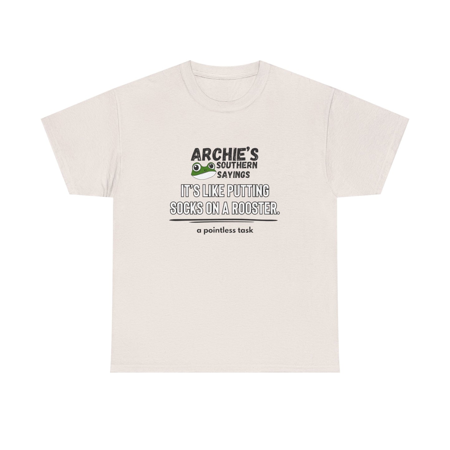 "It’s like putting socks on a rooster" Archie Unisex Graphic T-Shirt