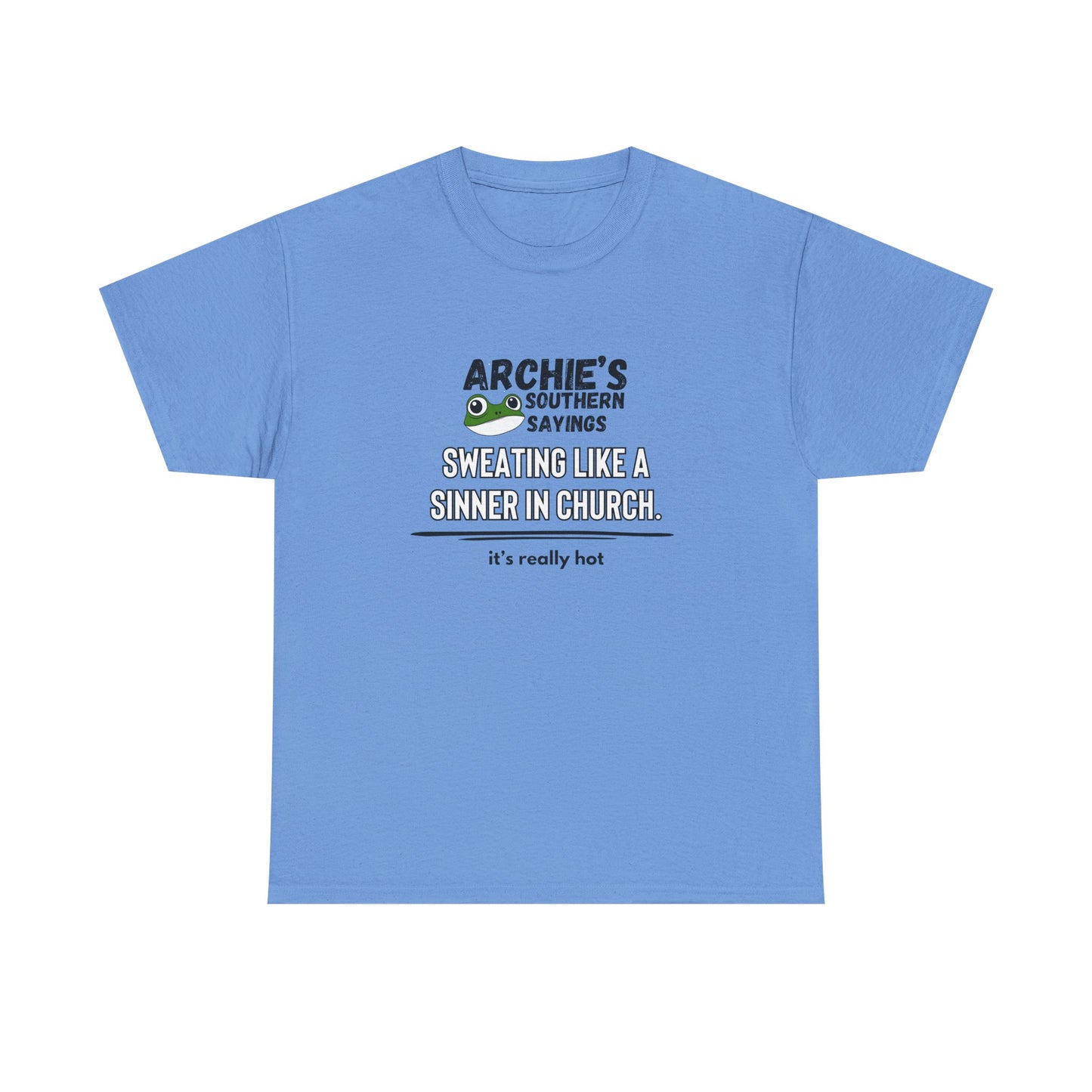 “Sweating like a sinner in church." Archie Unisex Graphic T-Shirt