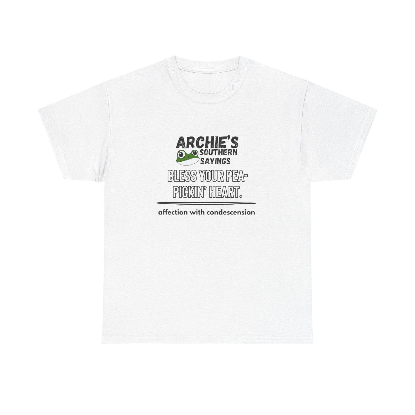“Bless your little pea-picking heart." Archie Unisex Graphic T-Shirt