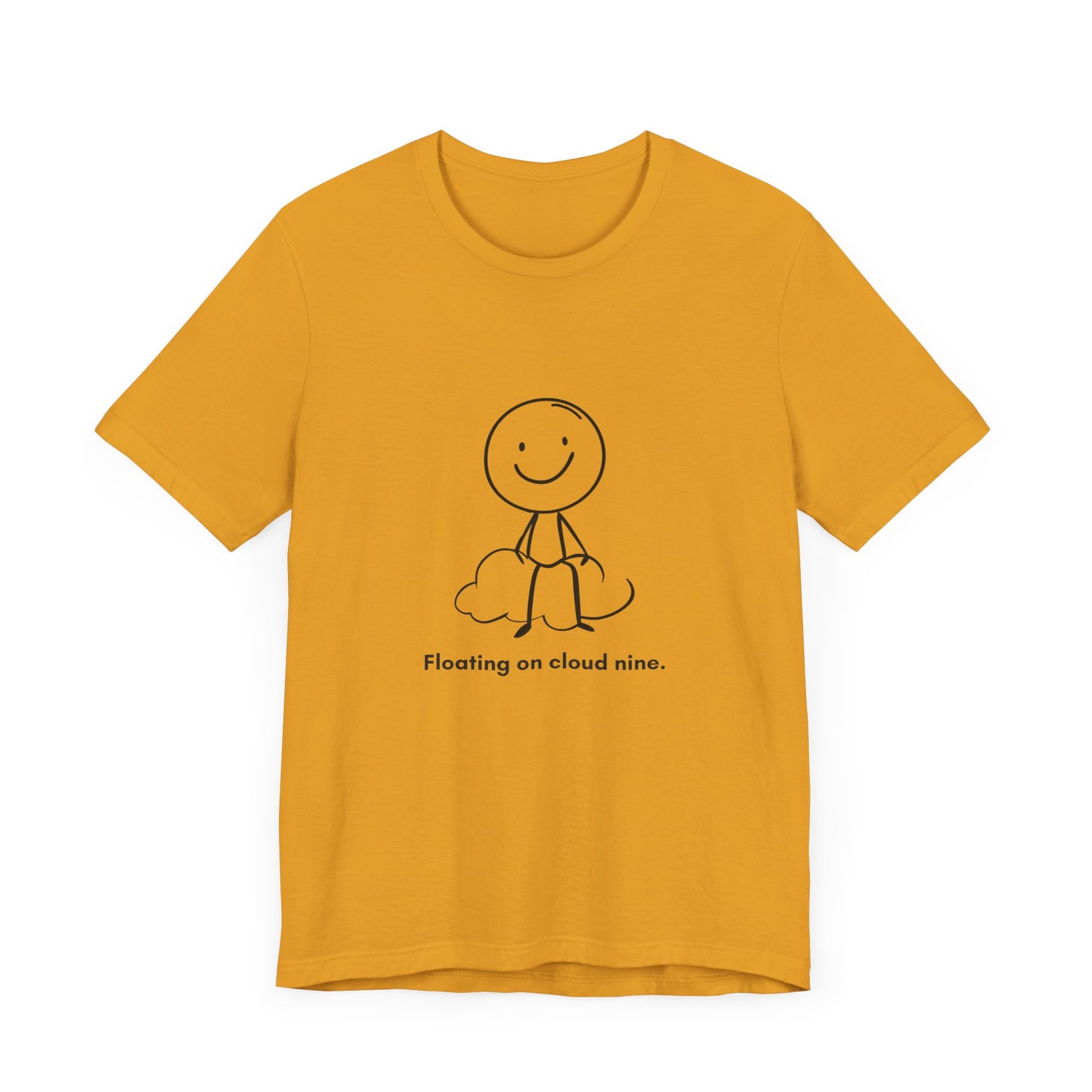 “Floating on cloud 9” Unisex Short Sleeve T-Shirt
