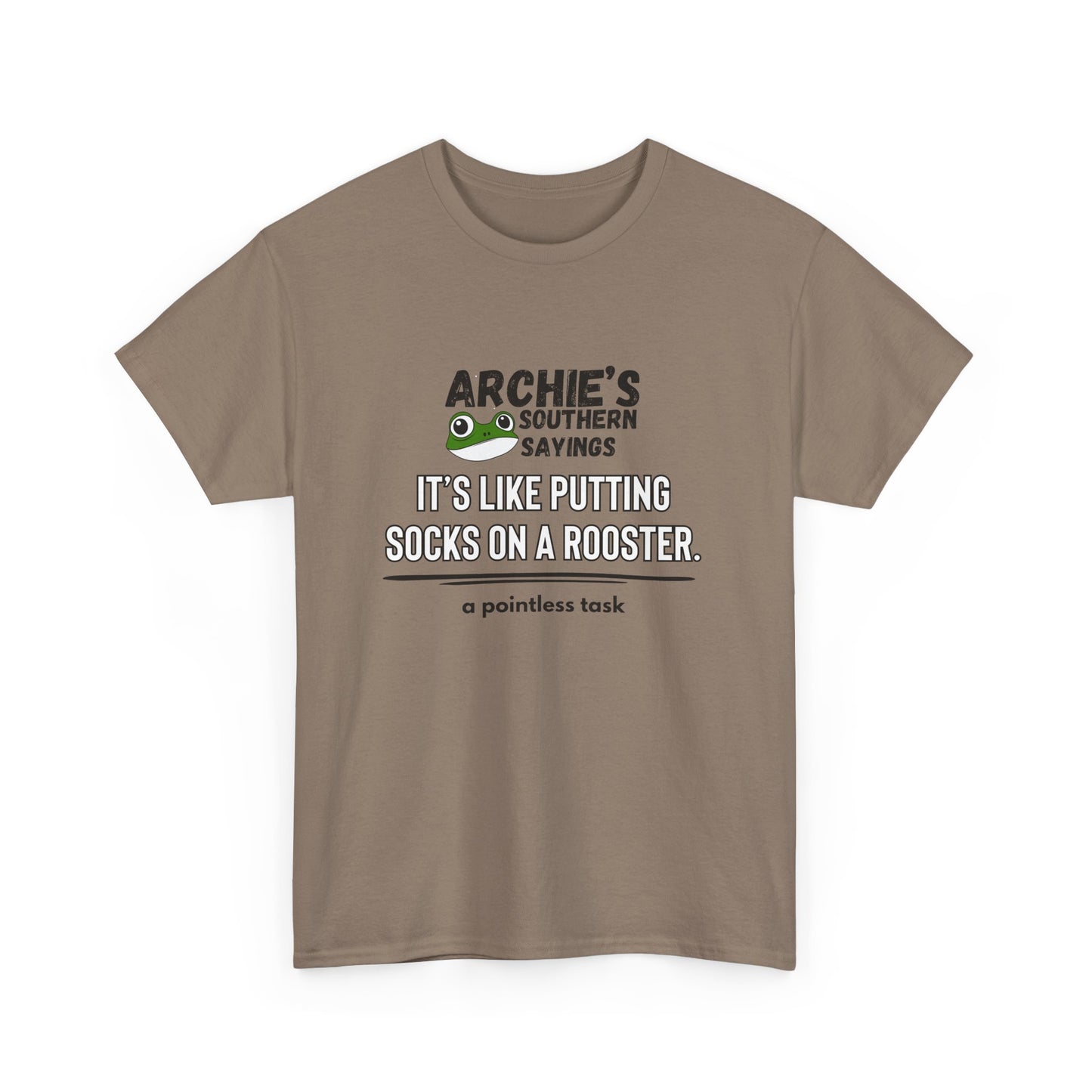 "It’s like putting socks on a rooster" Archie Unisex Graphic T-Shirt