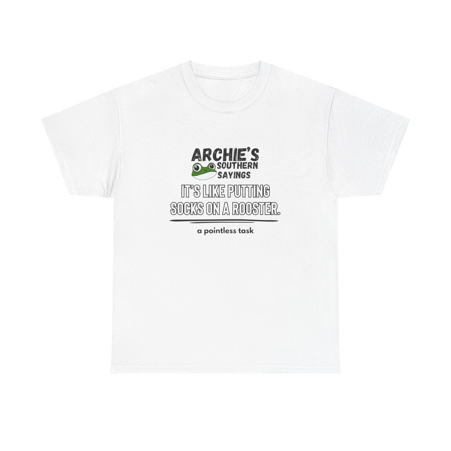 "It’s like putting socks on a rooster" Archie Unisex Graphic T-Shirt