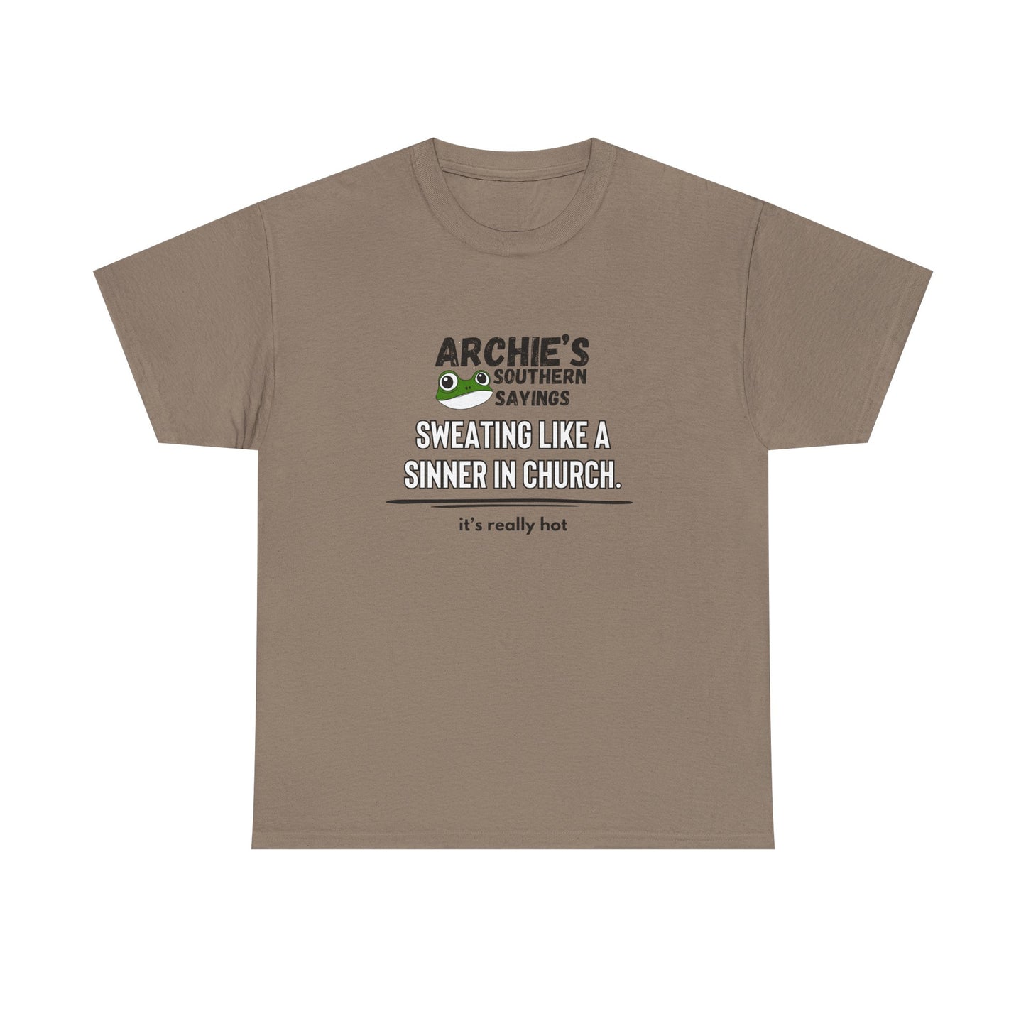 “Sweating like a sinner in church." Archie Unisex Graphic T-Shirt