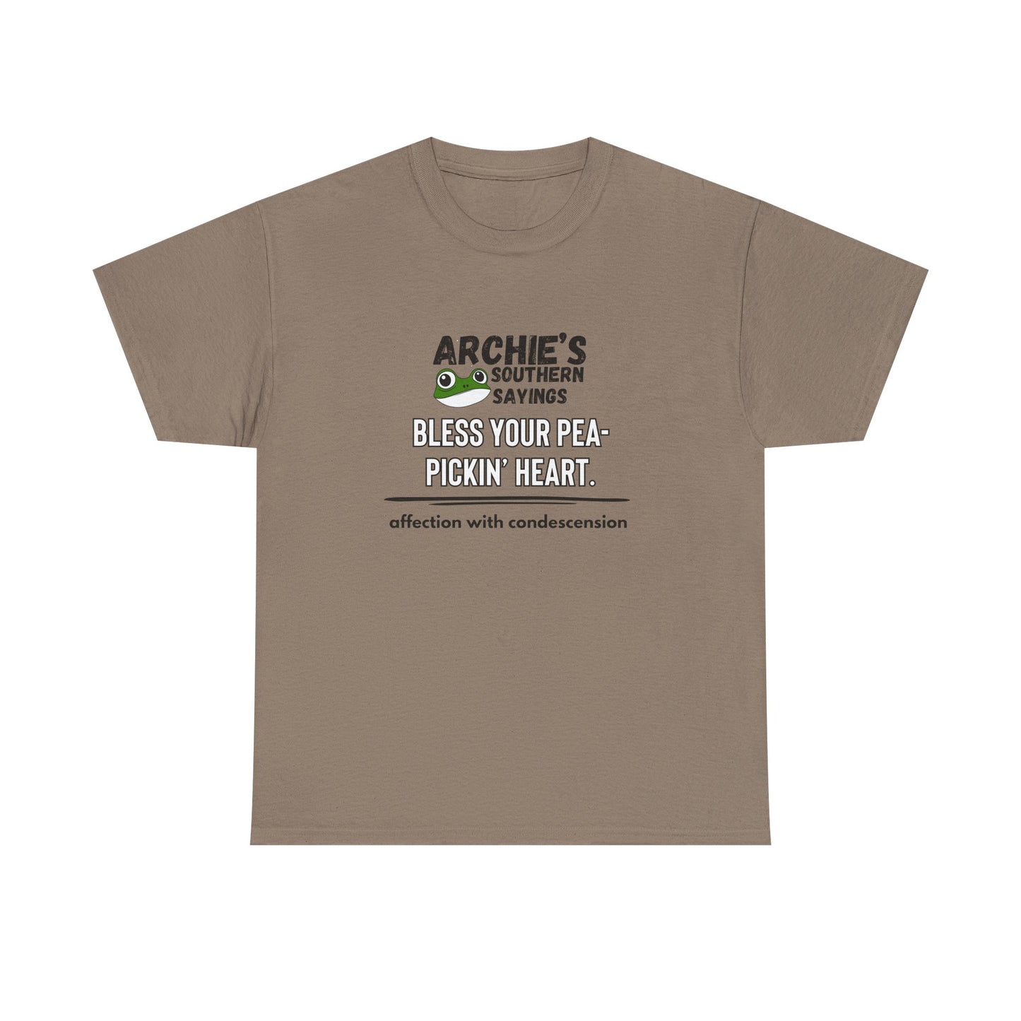 “Bless your little pea-picking heart." Archie Unisex Graphic T-Shirt