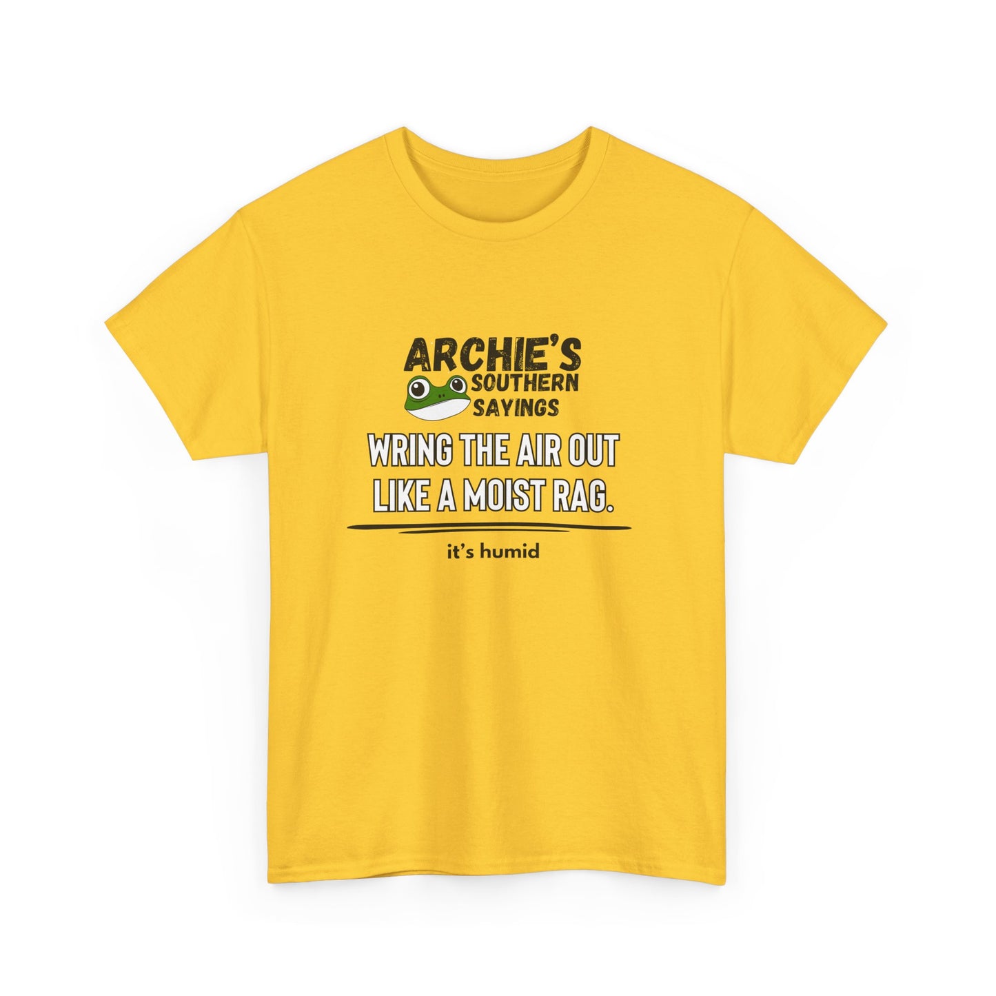 “Wring the air out like a wet rag." Archie Unisex Graphic T-Shirt