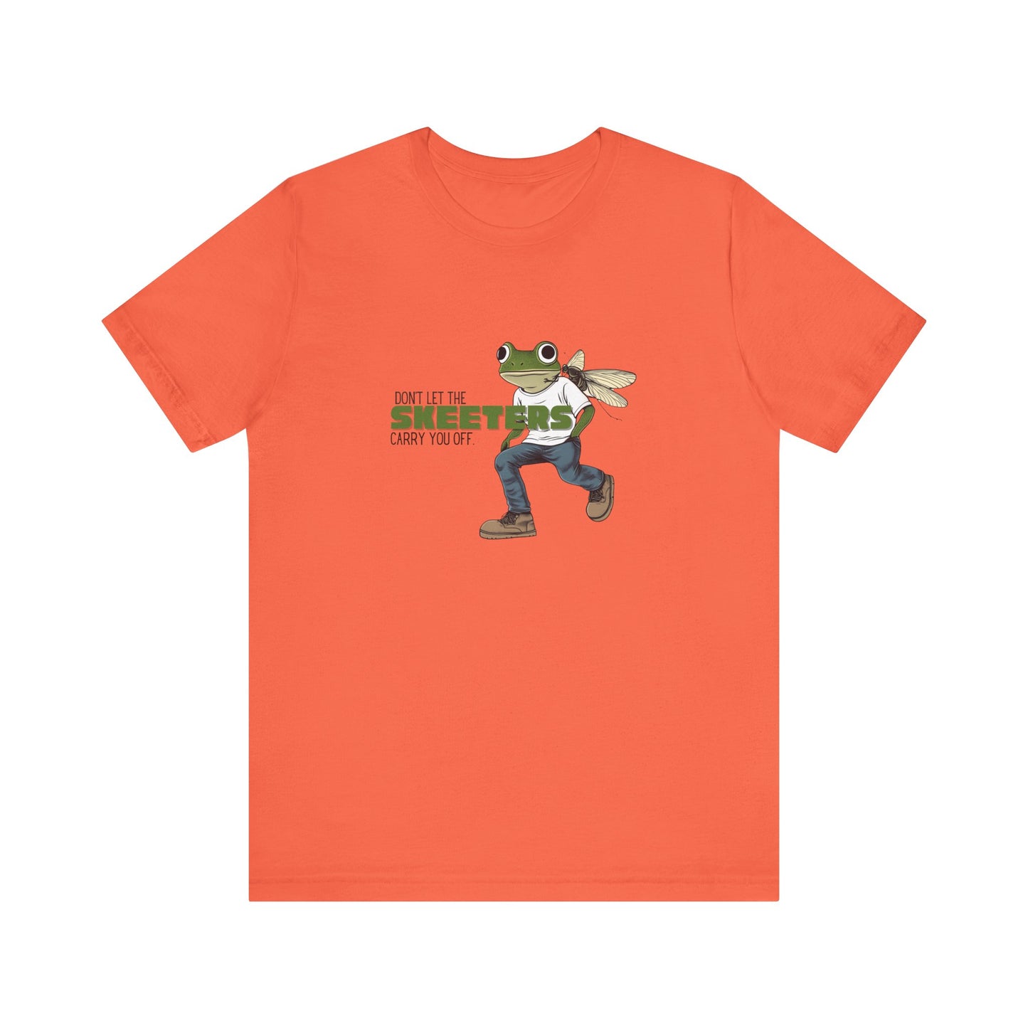 “Don’t let the skeeters carry you off” Unisex Graphic T-Shirt