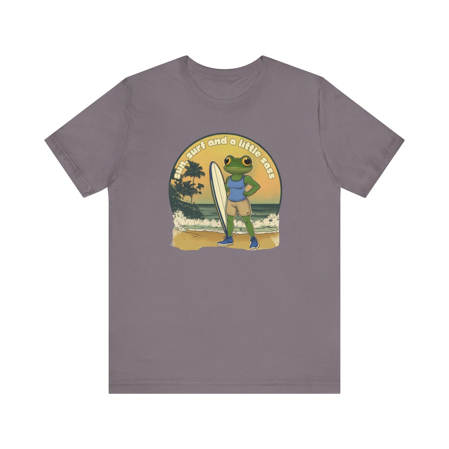 “Sun, surf and a little sass” Unisex Graphic T-Shirt