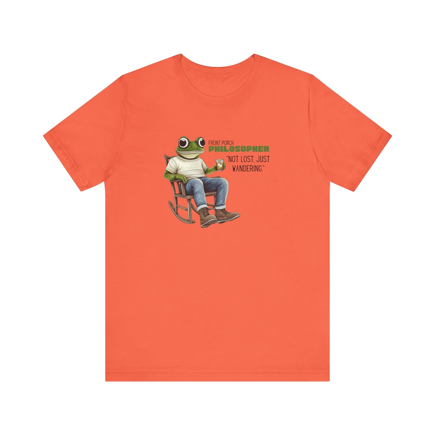 “Not lost, just wandering” Unisex Graphic T-Shirt