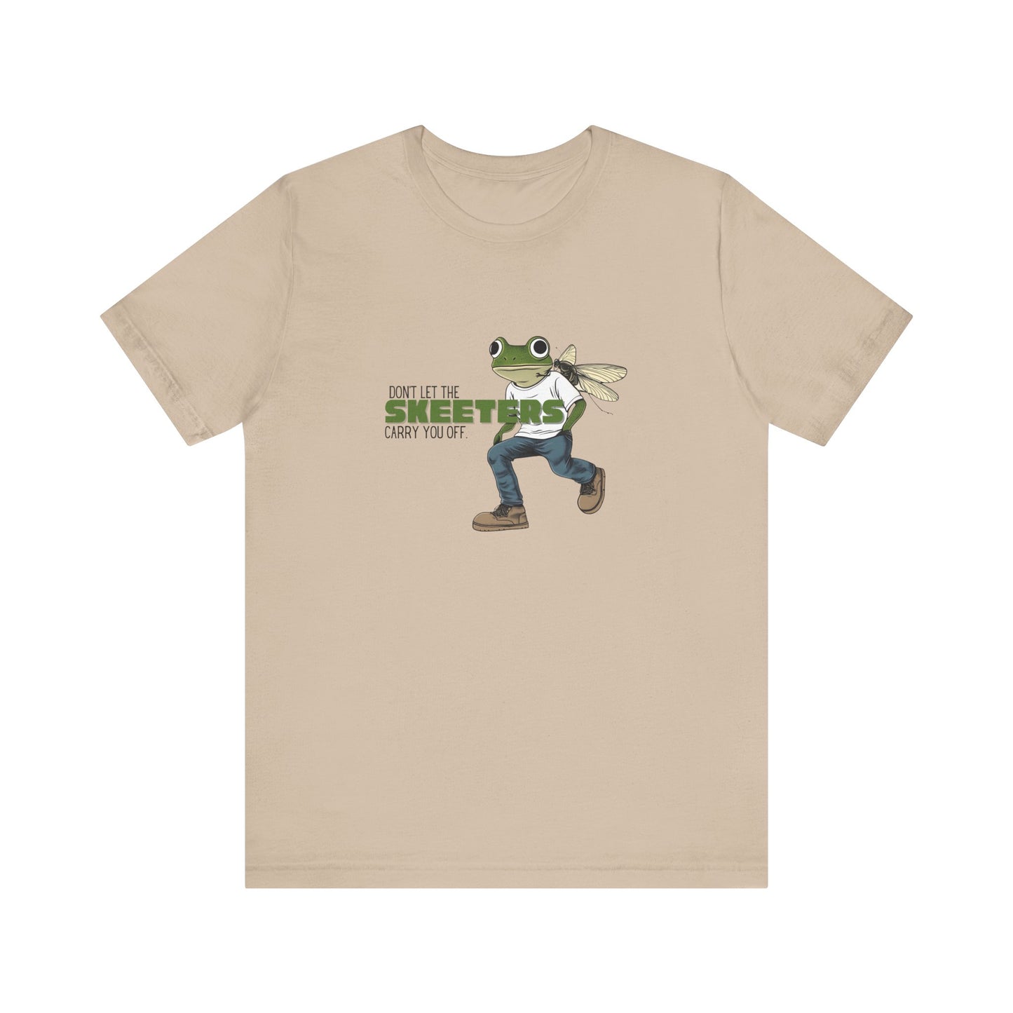 “Don’t let the skeeters carry you off” Unisex Graphic T-Shirt
