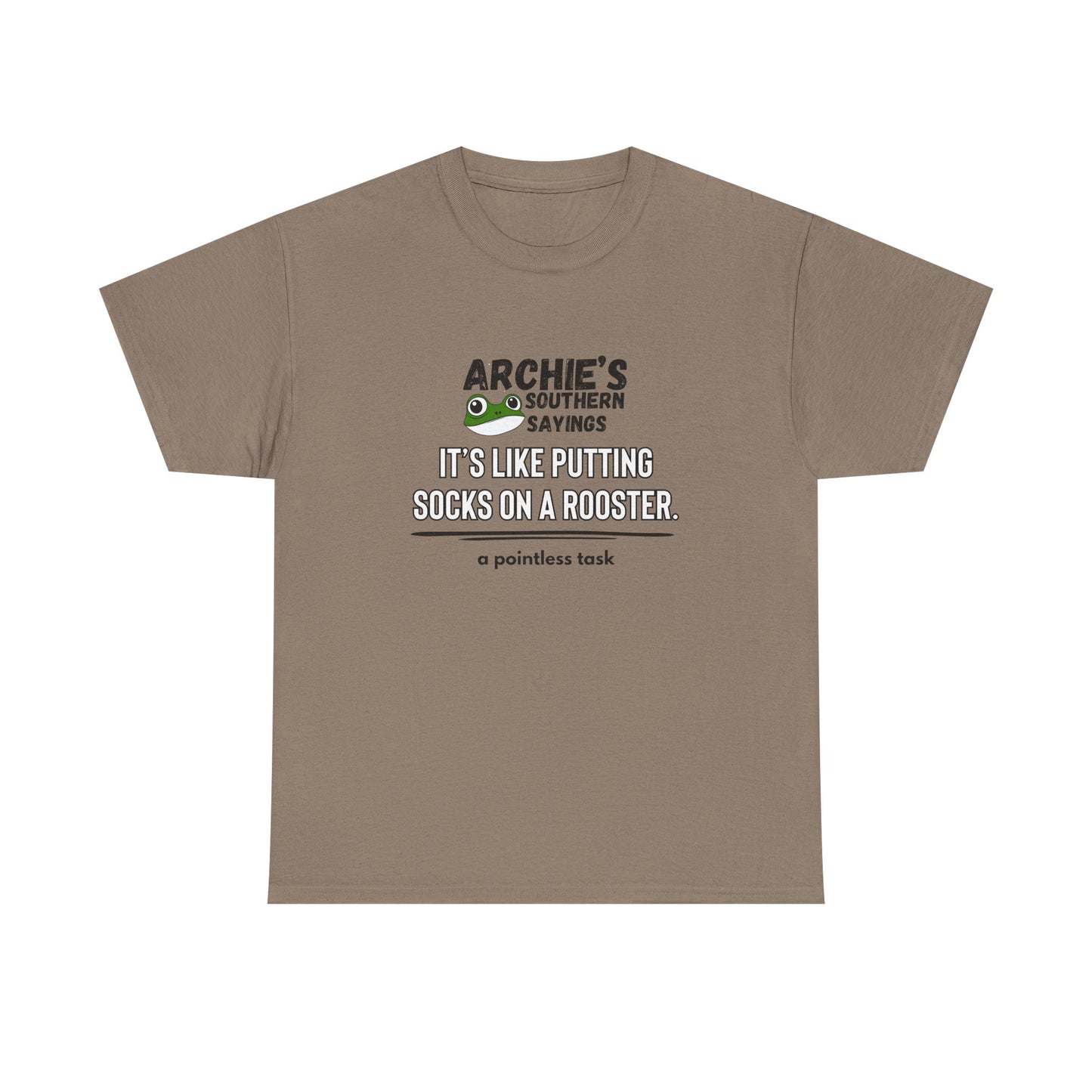 "It’s like putting socks on a rooster" Archie Unisex Graphic T-Shirt