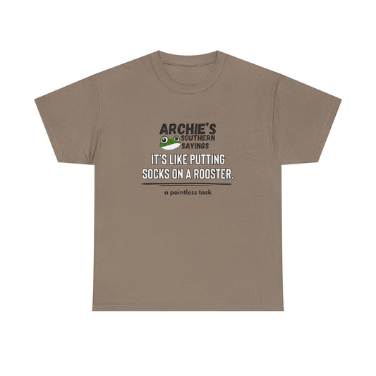 "It’s like putting socks on a rooster" Archie Unisex Graphic T-Shirt