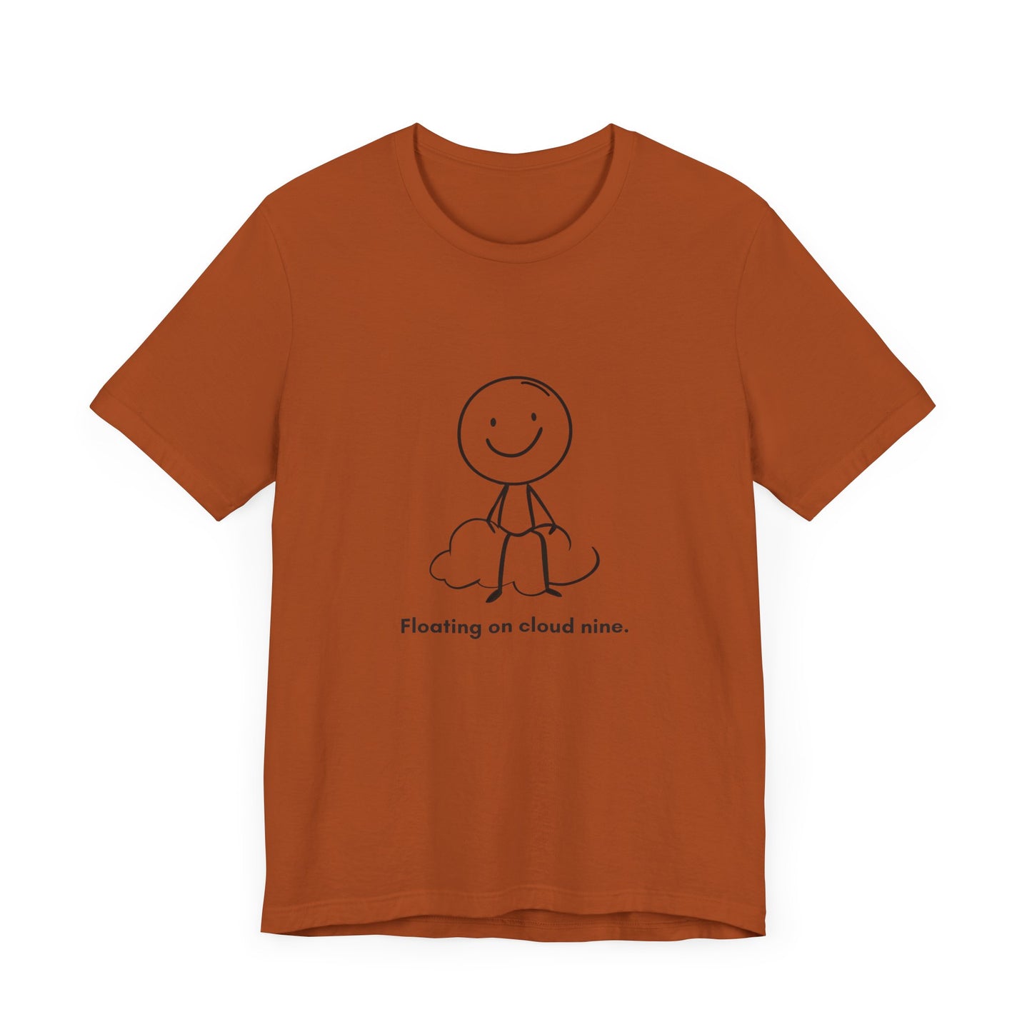 “Floating on cloud 9” Unisex Short Sleeve T-Shirt