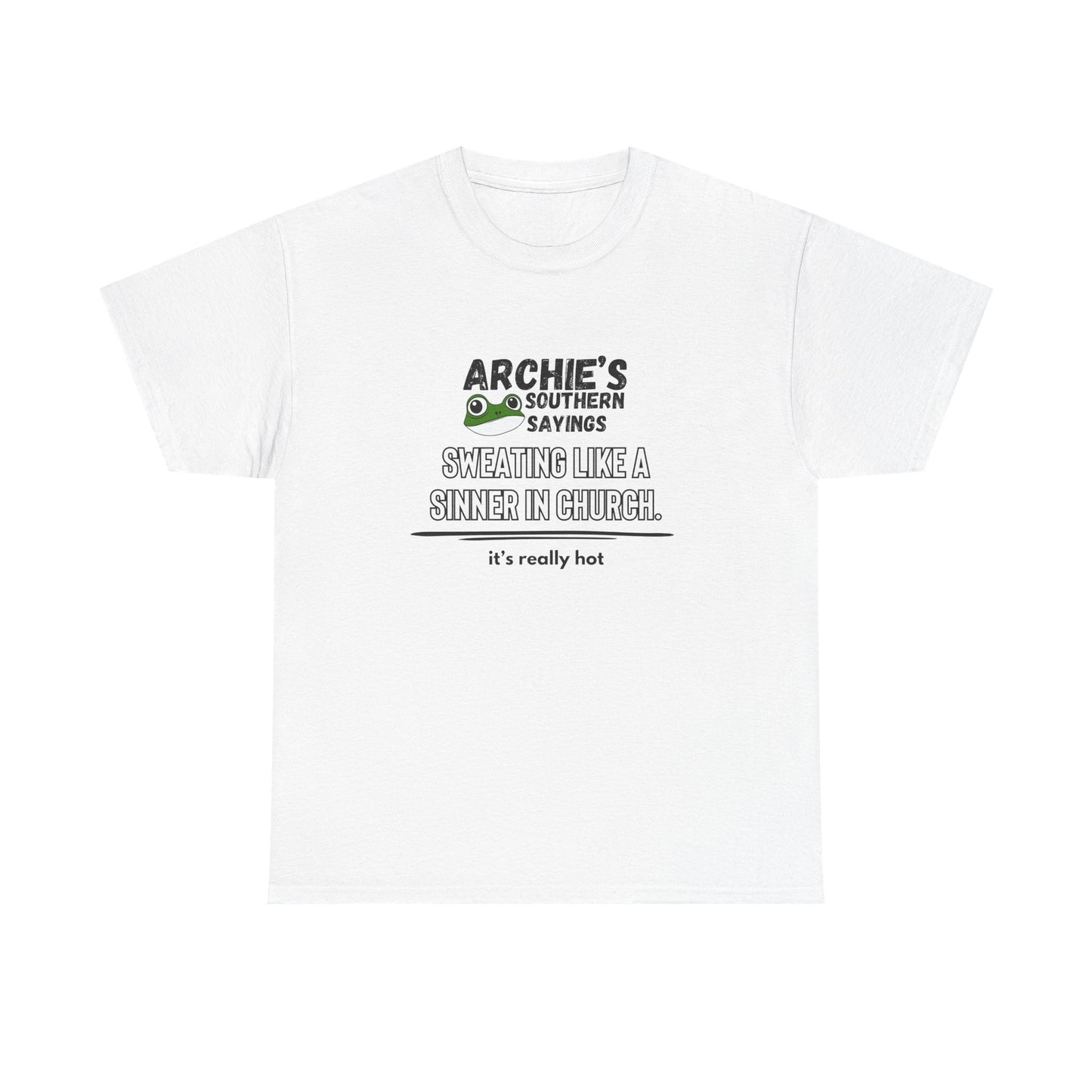 “Sweating like a sinner in church." Archie Unisex Graphic T-Shirt