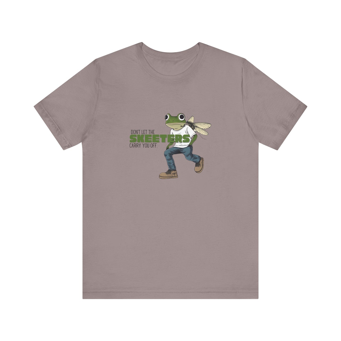“Don’t let the skeeters carry you off” Unisex Graphic T-Shirt
