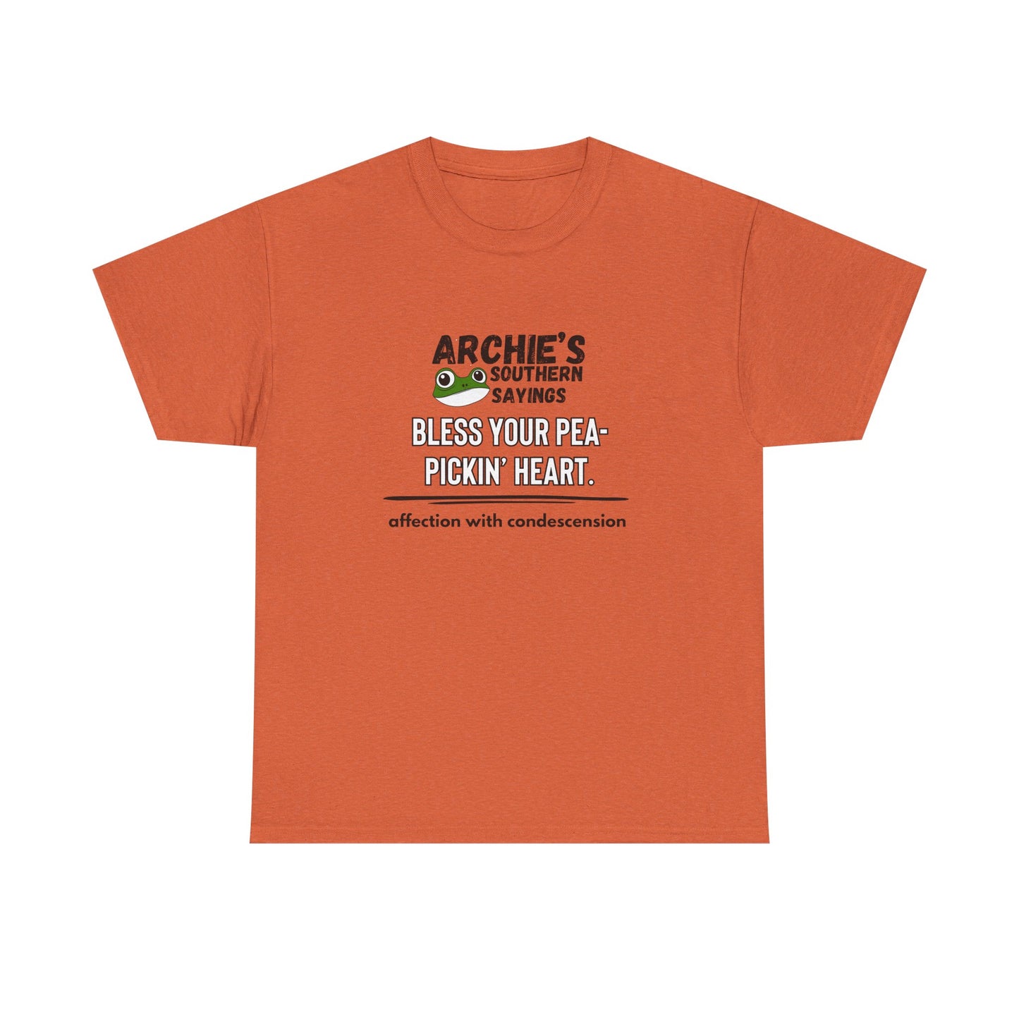 “Bless your little pea-picking heart." Archie Unisex Graphic T-Shirt