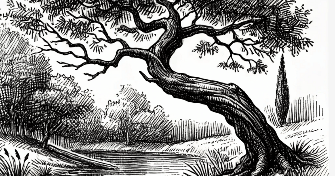 A quirky tree illustrating the perfect isn’t always right.