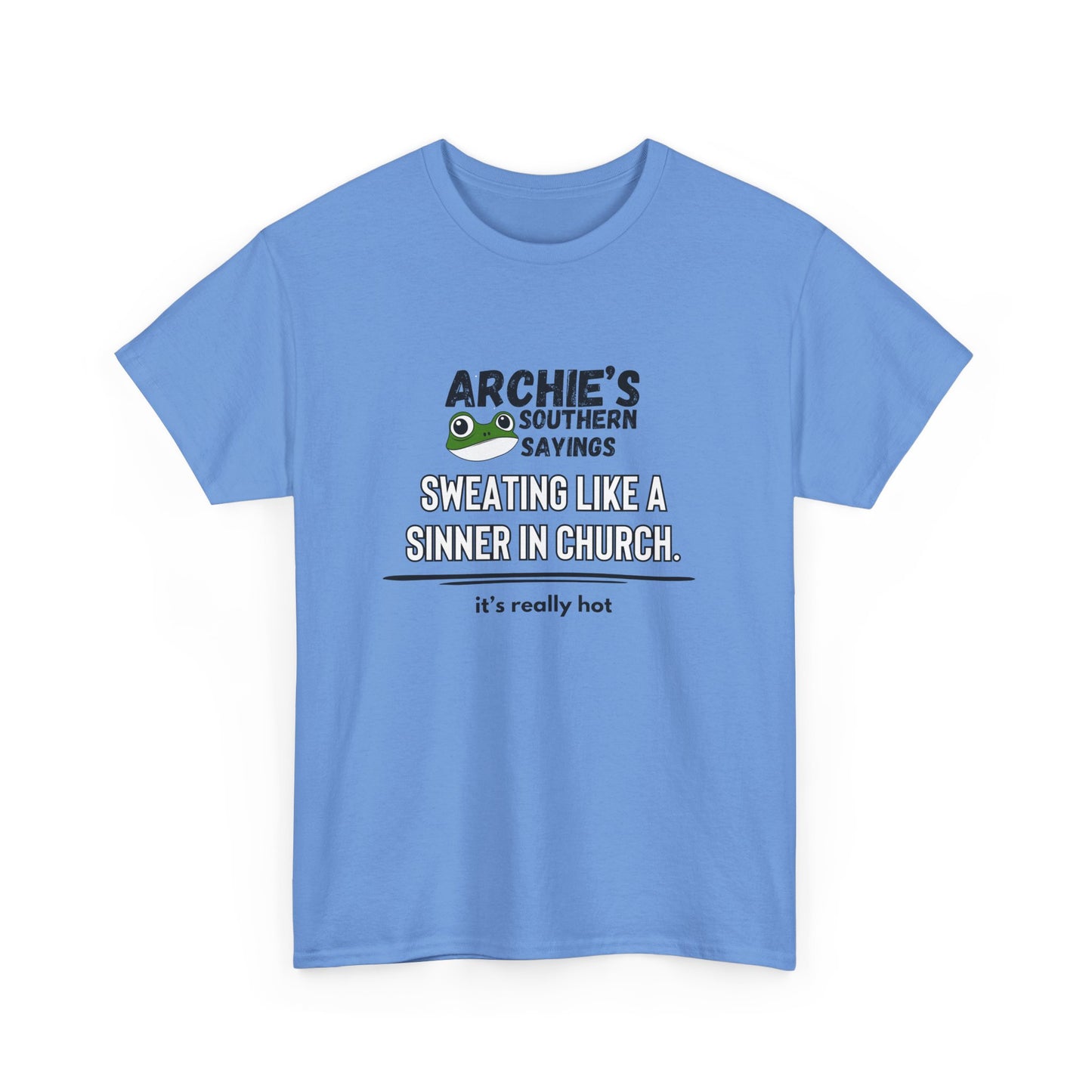 “Sweating like a sinner in church." Archie Unisex Graphic T-Shirt