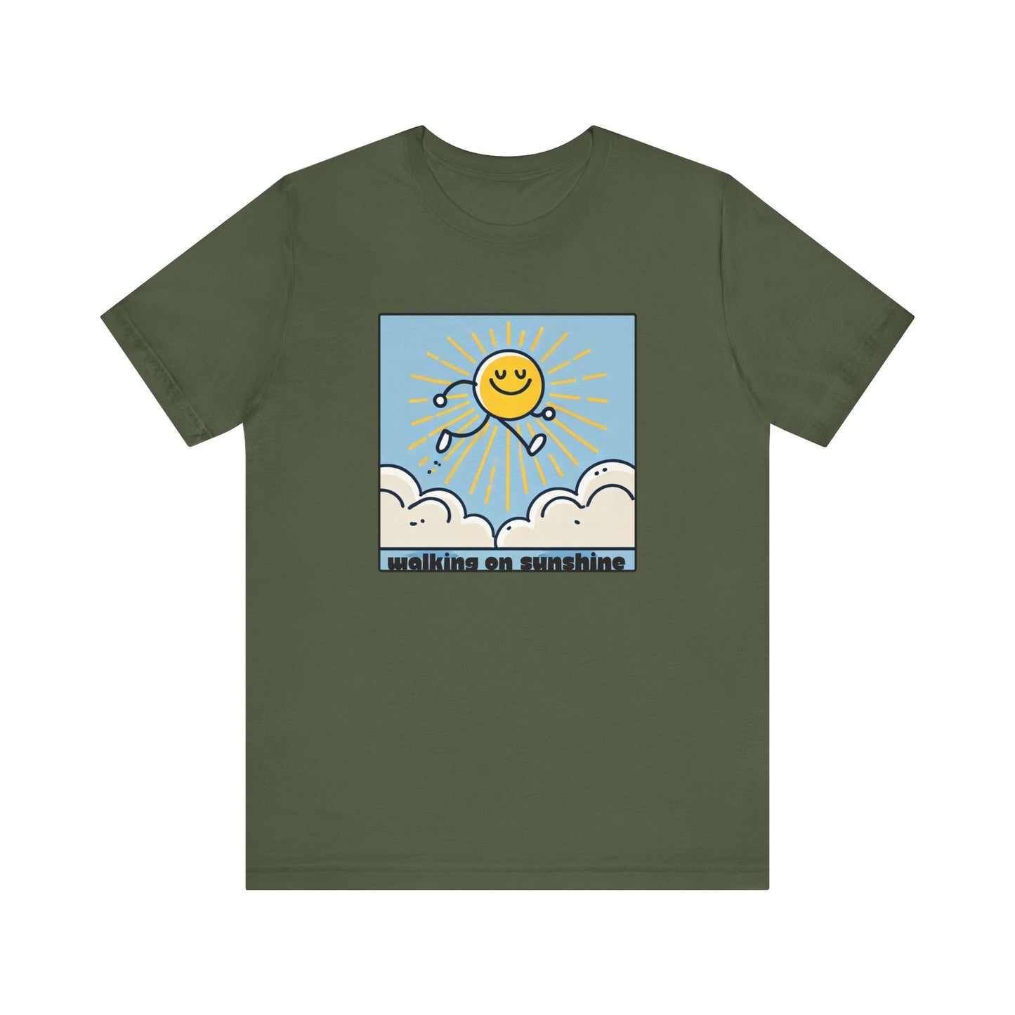 “Walking on sunshine” Unisex Graphic T-Shirt