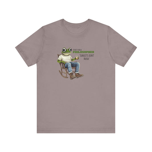 “Sunsets don’t rush” Unisex Graphic T-Shirt