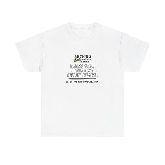 “Bless your little pea-picking heart." Archie Unisex Graphic T-Shirt