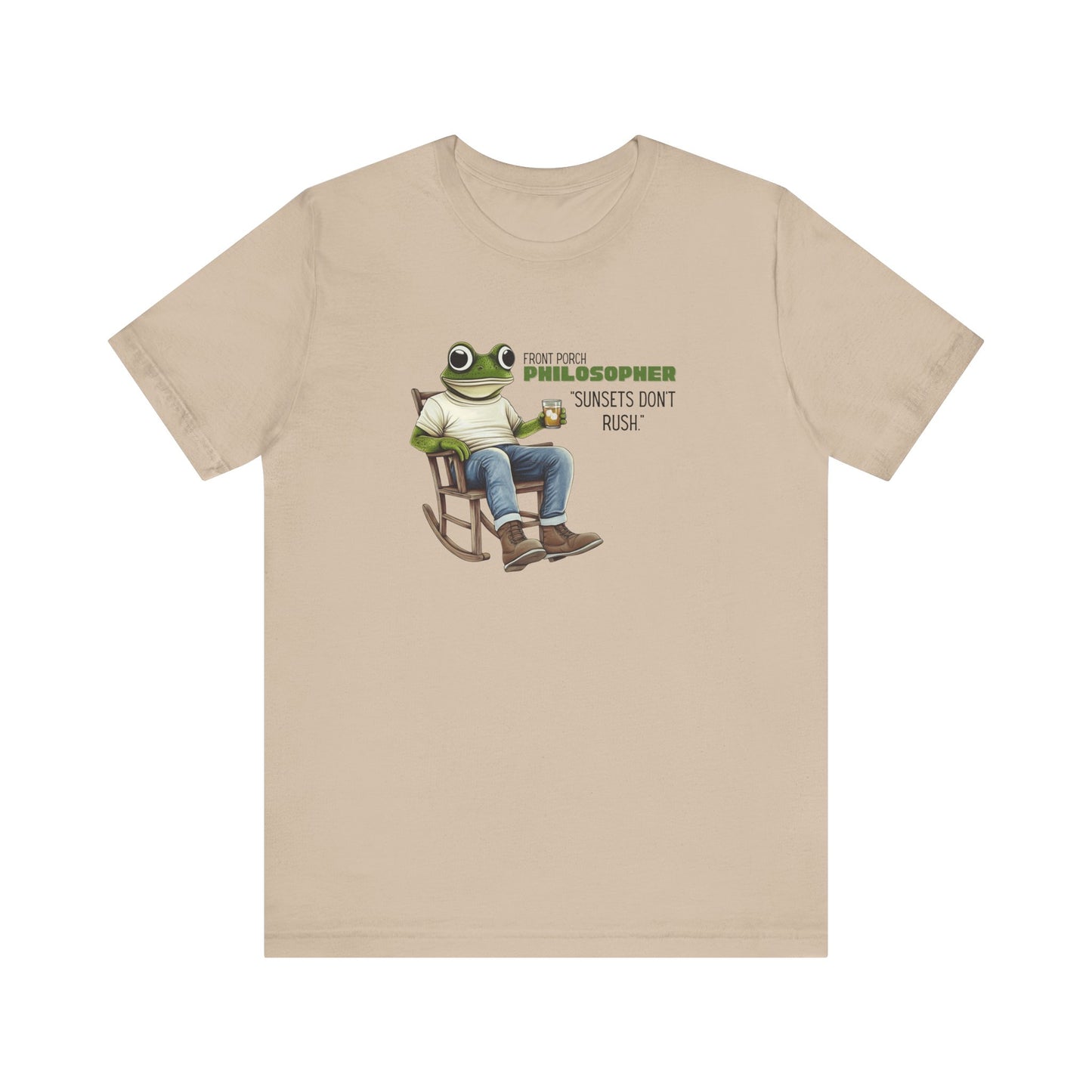 “Sunsets don’t rush” Unisex Graphic T-Shirt