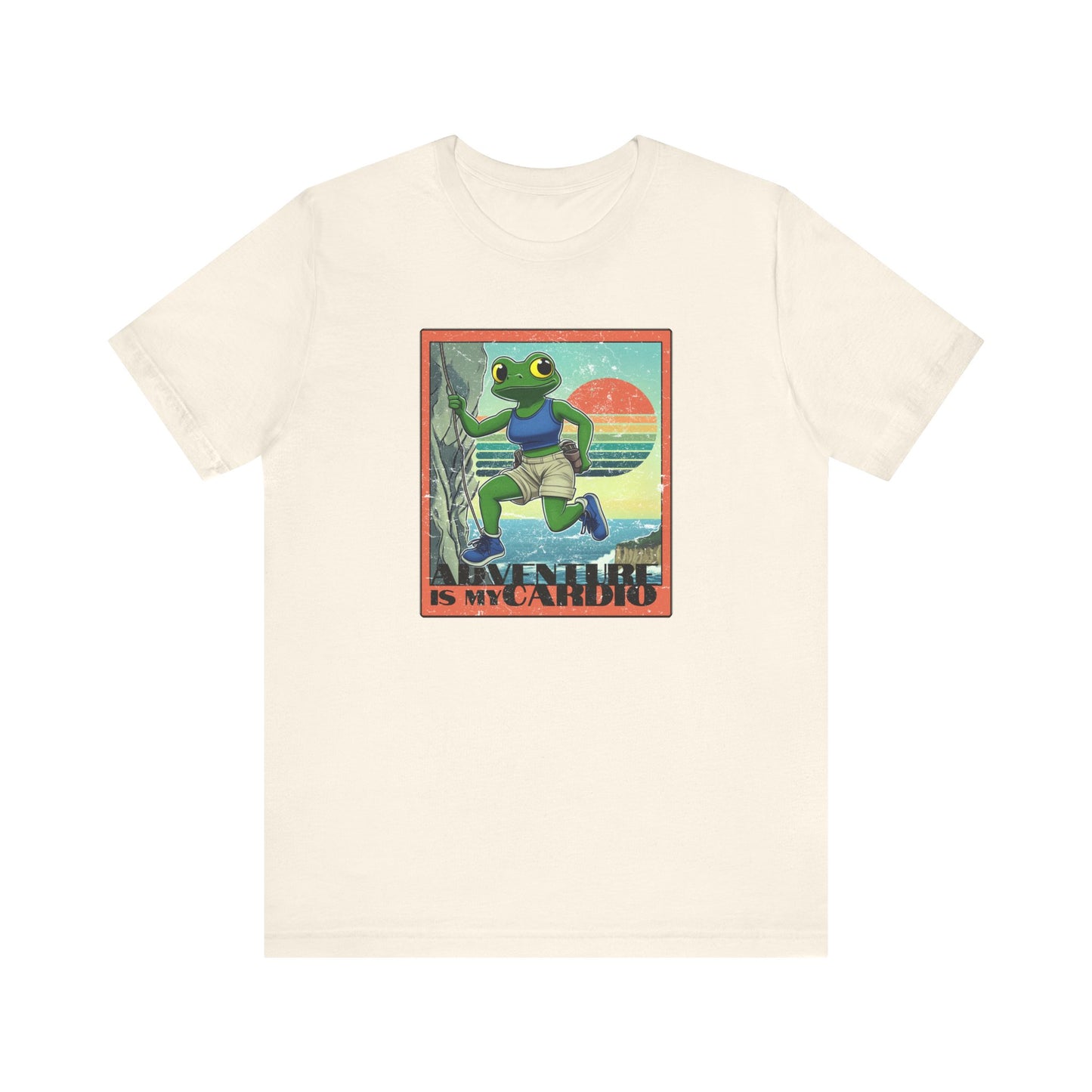 “Adventure is my cardio” Unisex Graphic T-Shirt