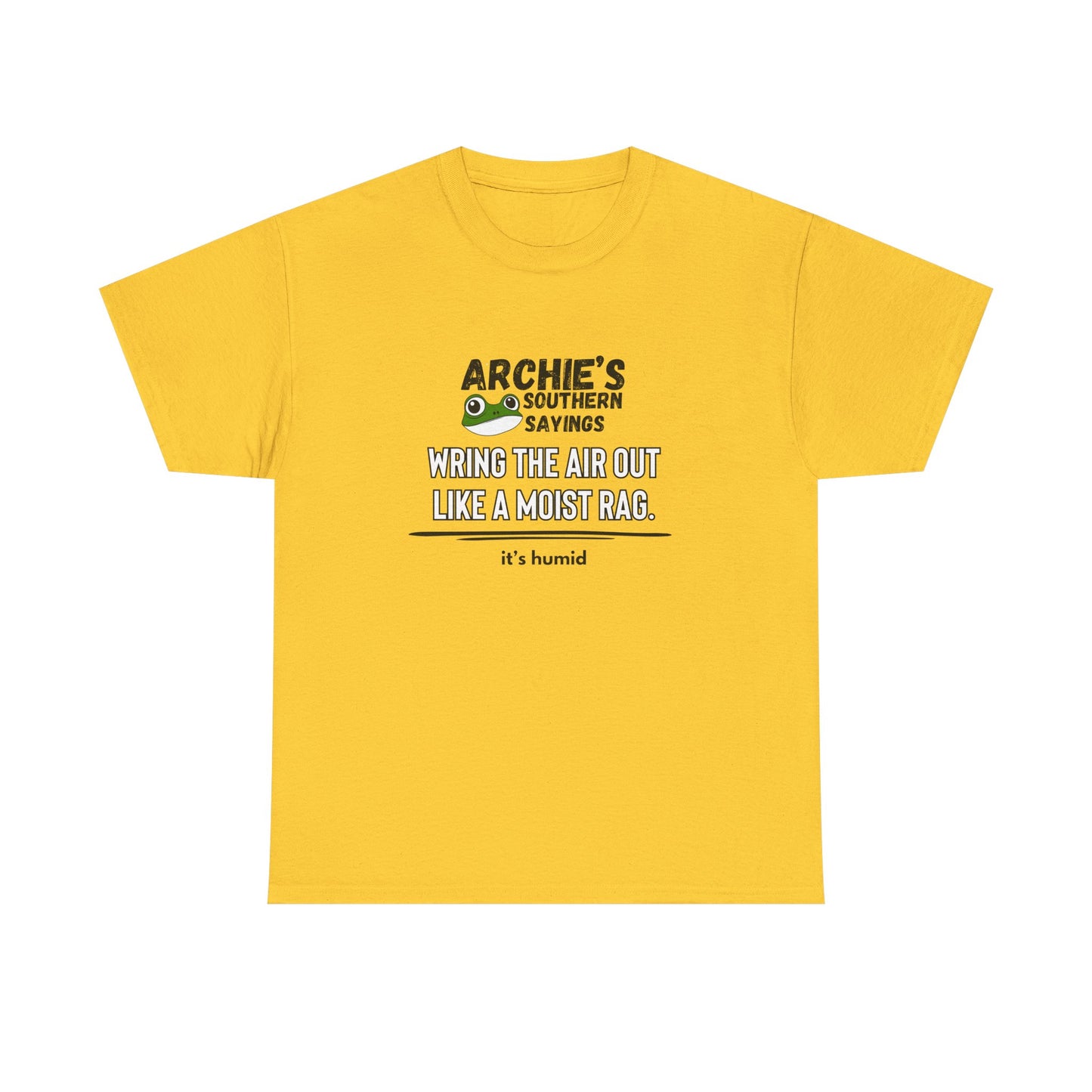 “Wring the air out like a wet rag." Archie Unisex Graphic T-Shirt