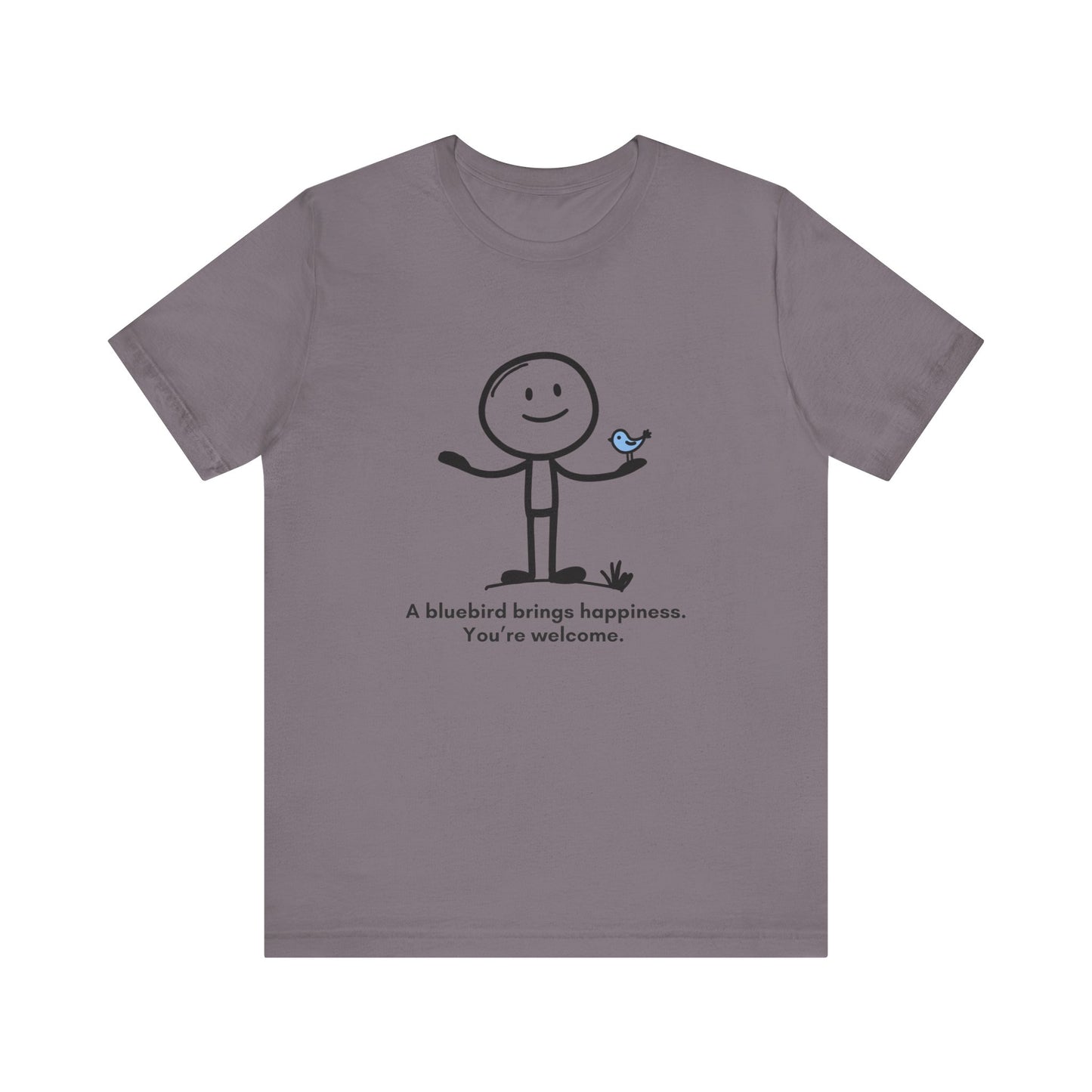 Funny Blubird Happiness Unisex T-Shirt