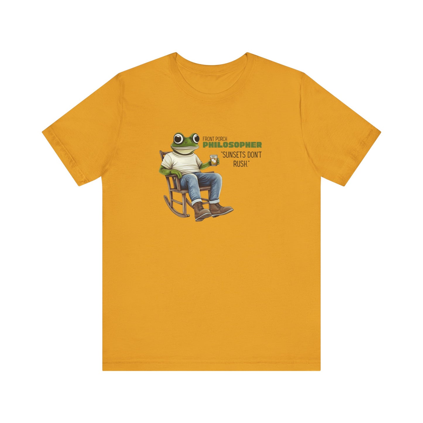 “Sunsets don’t rush” Unisex Graphic T-Shirt