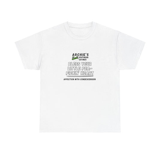 “Bless your little pea-picking heart." Archie Unisex Graphic T-Shirt