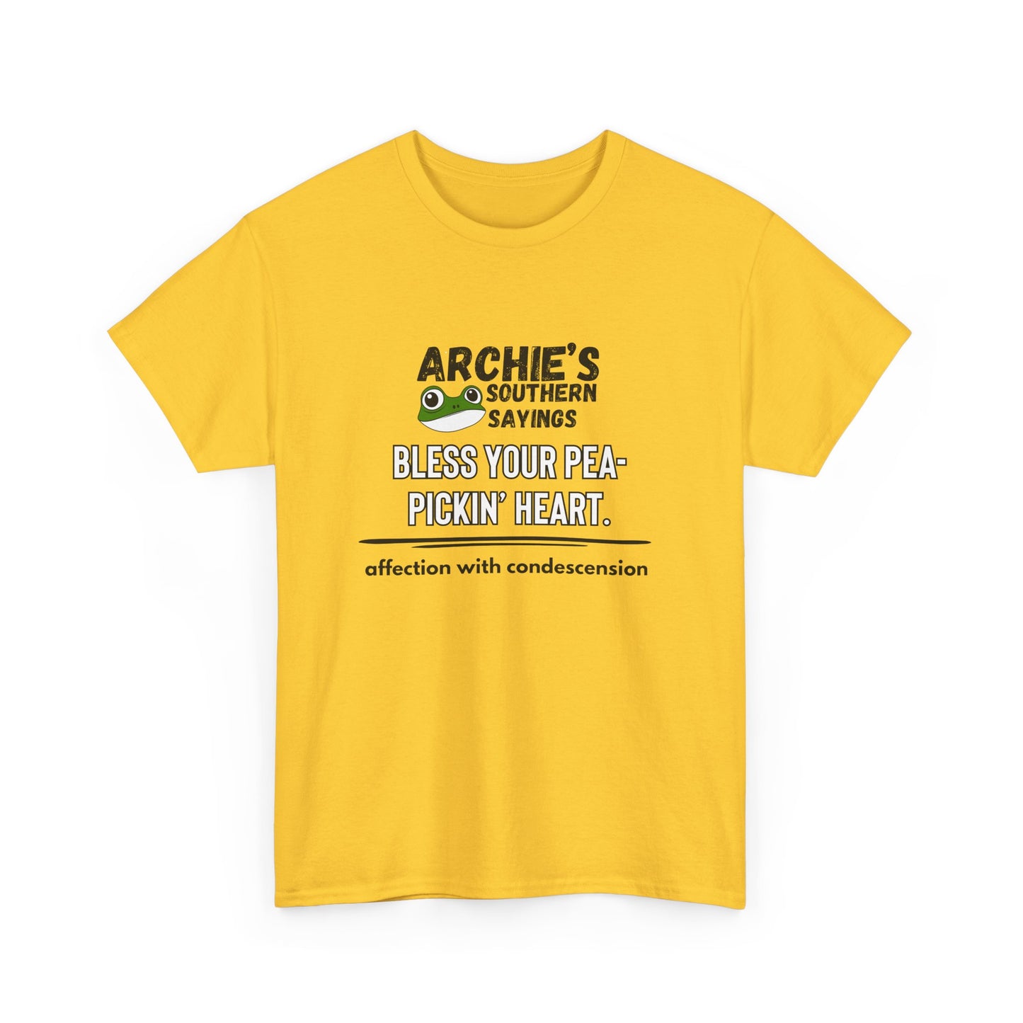 “Bless your little pea-picking heart." Archie Unisex Graphic T-Shirt