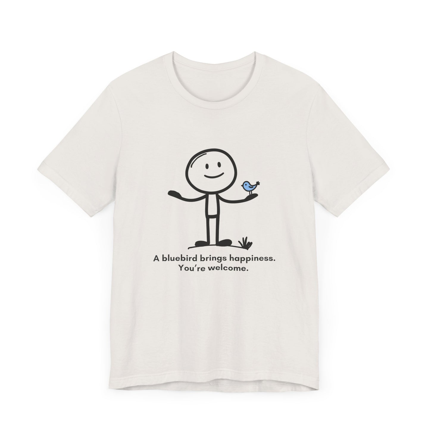 Funny Blubird Happiness Unisex T-Shirt